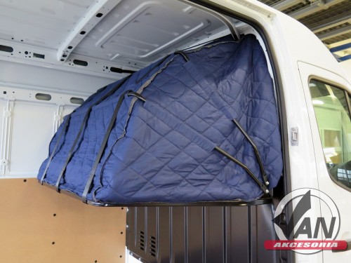 Kabina sypialna - rozkładane łóżko