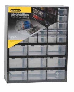 STANLEY ORGANIZATOR STOJĄCY 39 SZUFLAD