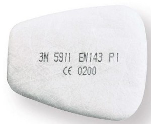 3M FILTR PRZECIWPYŁOWY 5911 /1szt. .