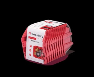 KISTENBERG KUWETY 20 BINEER SHORT 10szt. CZARNE 187x158x114mm