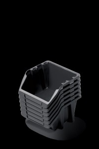 KISTENBERG KUWETY 22 BINEER SHORT 6szt. CZERWONE 214x198x133mm