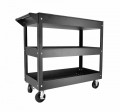 AWTOOLS WÓZEK WARSZTATOWY METALOWY 3 POZIOMY / 130KG