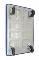 AWTOOLS WÓZEK MAGAZYNOWY 4-KOŁOWY 300KG PLATFORMA 91,5x61,5cm