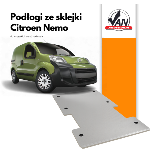 Podłoga ze sklejki do Citroën Nemo rok produkcji od 2008