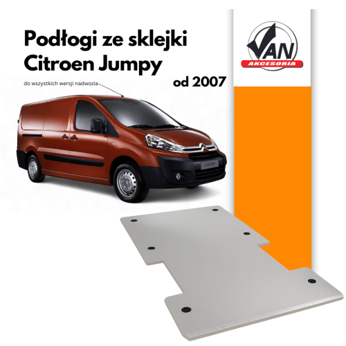Podłoga ze sklejki do Citroën Jumpy rok produkcji od 2007
