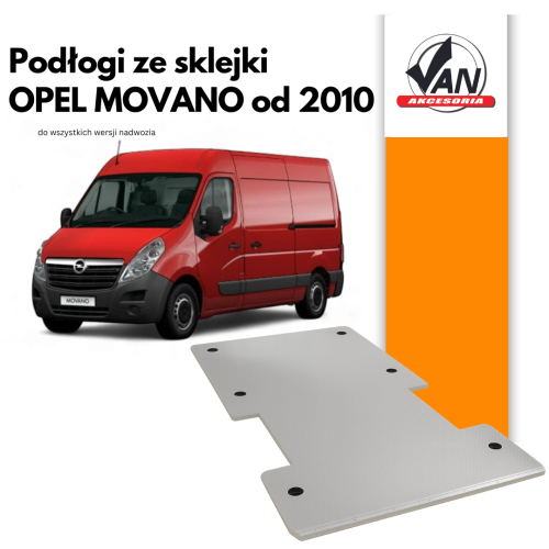 Podłoga ze sklejki do Opel Movano rok produkcji od 2010