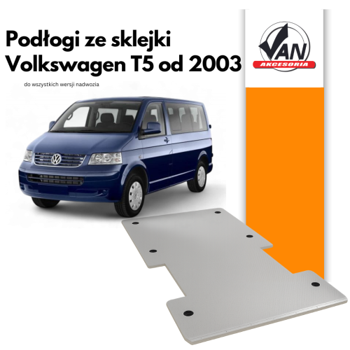 Podłoga ze sklejki do Volkswagen T5 rok produkcji od 2003