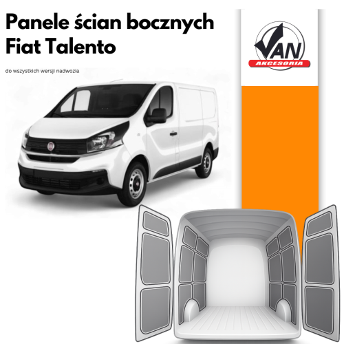 Panele ścian bocznych do Fiat Talento rok produkcji od 2016