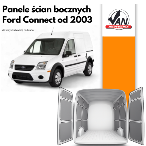 Panele ścian bocznych do Ford Connect rok produkcji od 2003
