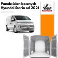 Panele ścian bocznych do Hyundai Staria rok produkcji od 2021