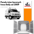 Panele ścian bocznych do Iveco Daily rok produkcji od 2009