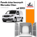 Panele ścian bocznych do Mercedes-Benz Citan rok produkcji od 2012