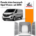 Panele ścian bocznych do Opel Vivaro rok produkcji od 2014