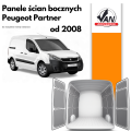 Panele ścian bocznych do Peugeot Partner rok produkcji od 2008