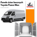 Panele ścian bocznych do Toyota Proace Max rok produkcji od 2024