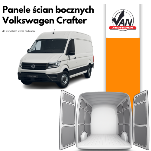 Panele ścian bocznych do Volkswagen Crafter rok produkcji od 2017