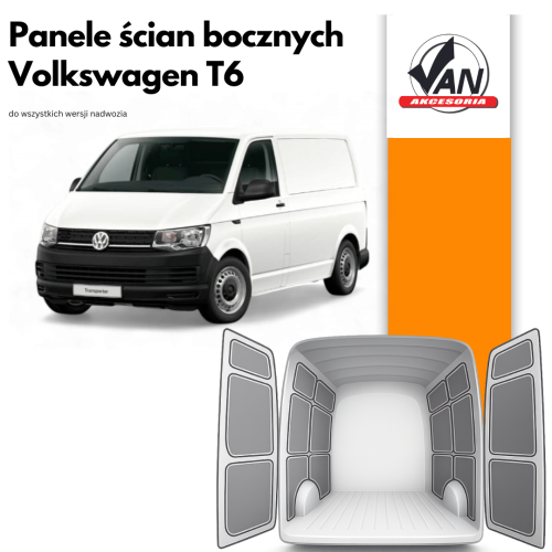Panele ścian bocznych do Volkswagen T6 rok produkcji od 2015