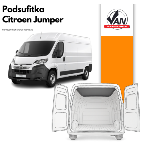 Podsufitka do Citroen Jumper rok produkcji od 2006