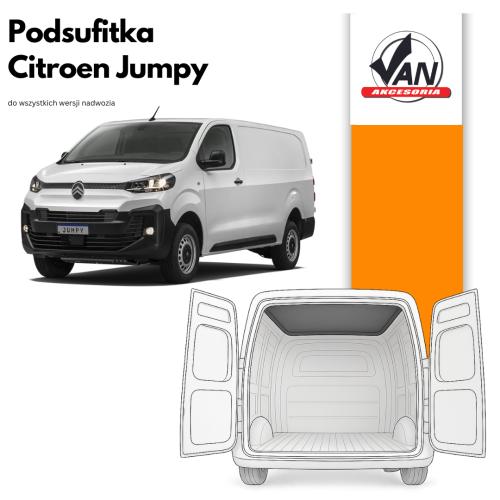 Podsufitka do Citroen Jumpy rok produkcji od 2016