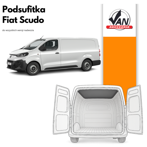 Podsufitka do Fiat Scudo rok produkcji od 2022