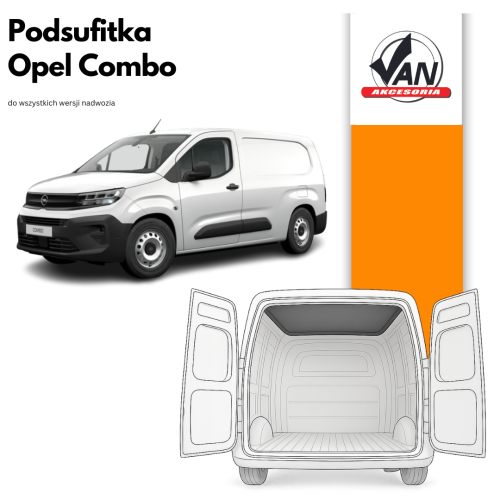 Podsufitka do Opel Combo rok produkcji od 2018
