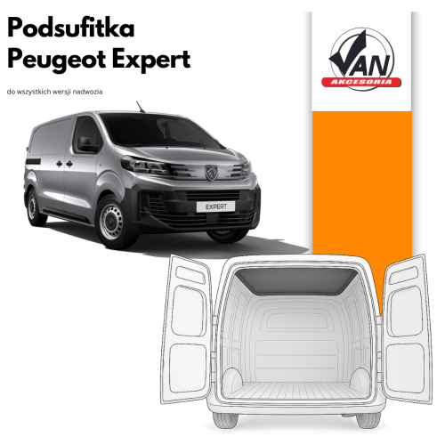 Podsufitka do Peugeot Expert rok produkcji od 2016