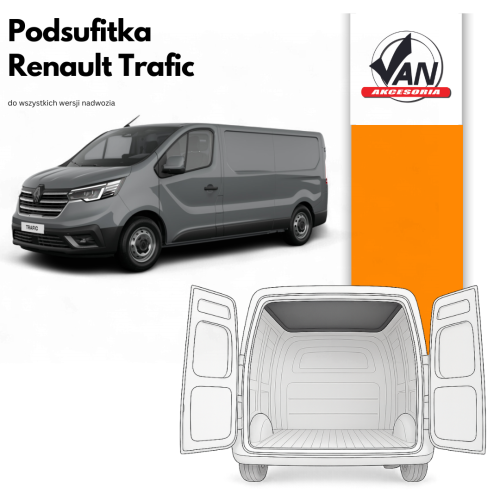 Podsufitka do Renault Trafic rok produkcji od 2014