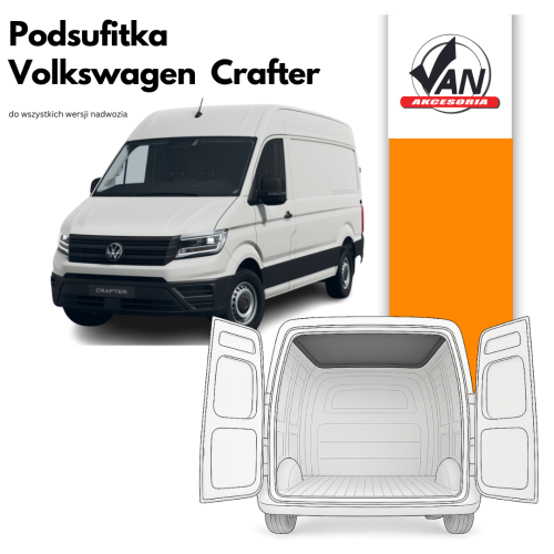 Podsufitka do Volkswagen Crafter rok produkcji od 2017