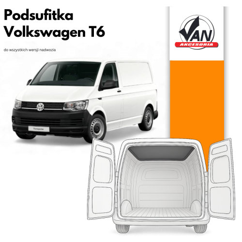 Podsufitka do Volkswagen T6 rok produkcji od 2015