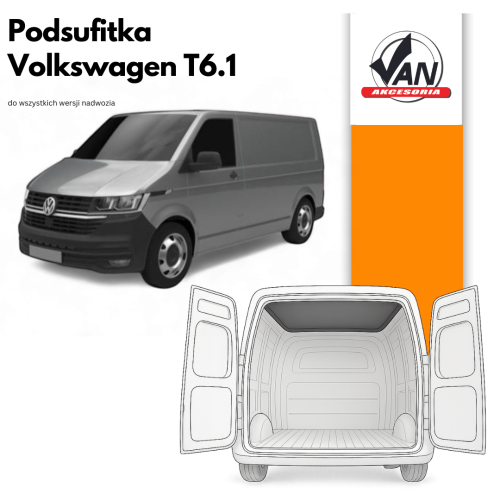 Podsufitka do Volkswagen T6.1 rok produkcji od 2019