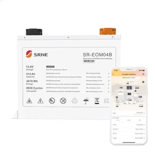 Akumulator SRNE EOM LiFePO4 12.8V 314Ah
