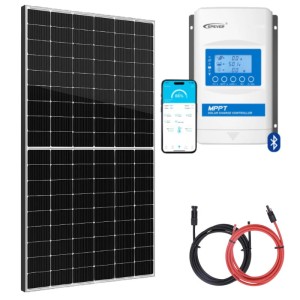 Zestaw do kampera panel sztywny 435W regulator 30A MPPT