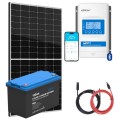 Panel słoneczny 435W z regulatorem 30A MPPT oraz akumulatorem 100Ah