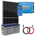 Panel słoneczny 435W i akumulator żelowy 150Ah z regulatorem MPPT