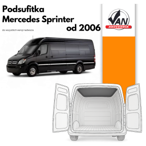 Podsufitka do Mercedes Sprinter rok produkcji od 2006