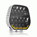 Lampa drogowa LED Purelux Panther 9 White 210W Ref.25 z lampą ostrzegawczą R65