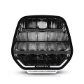 Lampa drogowa LED Purelux Panther 9 White 210W Ref.25 z lampą ostrzegawczą R65