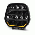 Lampa drogowa LED okrągła Purelux Panther 7 128W Ref.20 - 7 cali