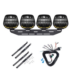 Purelux Panther 9 zestaw 4 lamp LED drogowych owalnych 210W Ref.25 R65