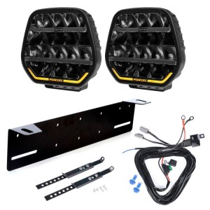 Purelux Panther 9 zestaw 2 lamp drogowych LED 210W Ref. 25 z R65