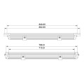 Listwa LED Purelux Panther S800 Gen3 – 78 cm / 324W / Ref. 50 – Kompletny zestaw
