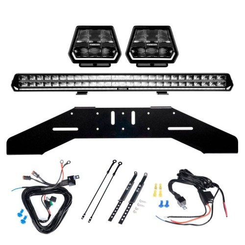 Kompletny zestaw lamp dodatkowych LED Purelux WRC 17, 504W / 35 000 lm