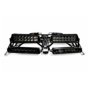 Purelux Panther Rally Pack WRC29 – Zestaw Rajdowy 4 Lampy LED + Mocowanie na Maskę