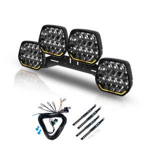Purelux Panther 9 WRC4 – Zestaw 4 lamp LED 210W Ref.25 z R65