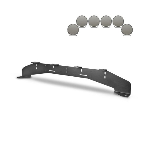 Purelux WRC uchwyt na 6 lamp dodatkowych LED – maks. 230 mm (9\")"""