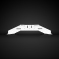 Purelux WRC uchwyt na 4 lampy dodatkowe do 230 mm – biały, aluminium 3 mm