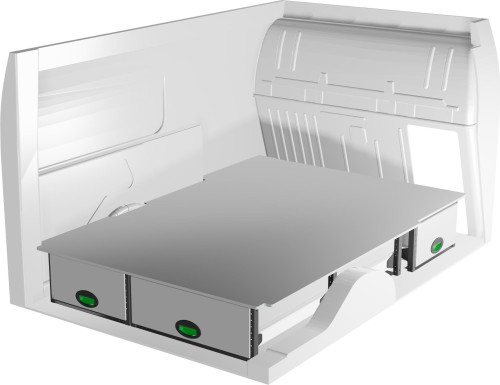 System Edström –  Podłoga podwójna do busa – zestaw F43134