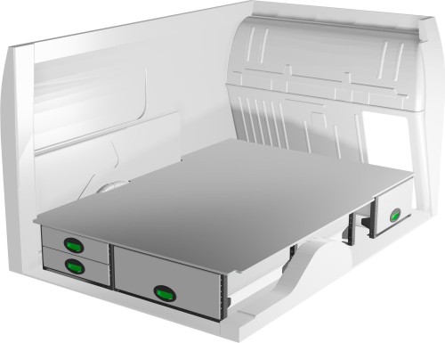 System Edström – Podłoga podwójna do busa – zestaw F43136
