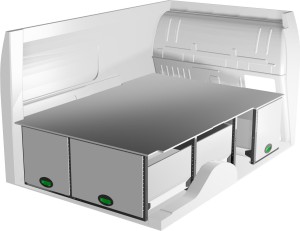 System Edström - Podłoga podwójna do busa – zestaw F43137