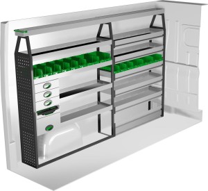 Lewa zabudowa samochodu dostawczego F45044 System Edström